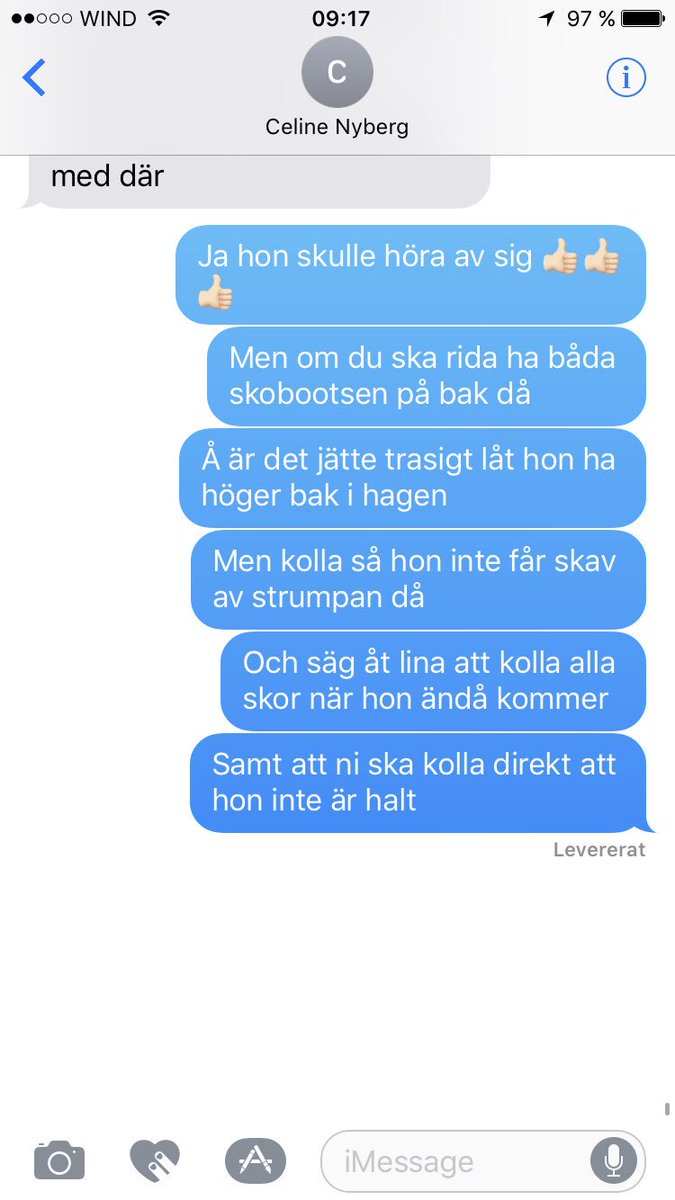 Emmabjortoft's tweet photo. Det är fan inte lätt att va på semester när man har Winny som häst https://t.co/fMkfMmHYOd