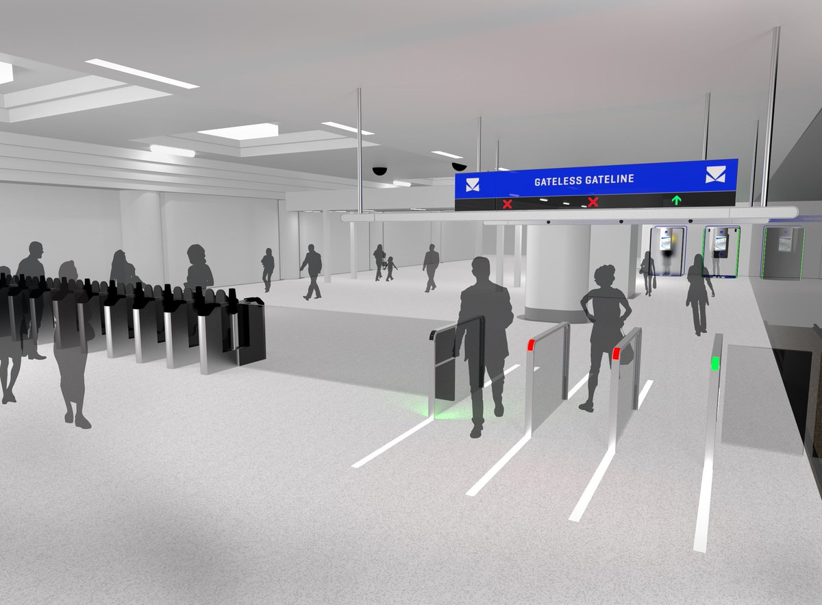 CubicTS's tweet photo. No train ticket? No wallet? No phone?  No worries!  Niosha Kayhani talks #biometric ticketing and #gateless at Urban Transport 2017 https://t.co/KqsnrVqor6