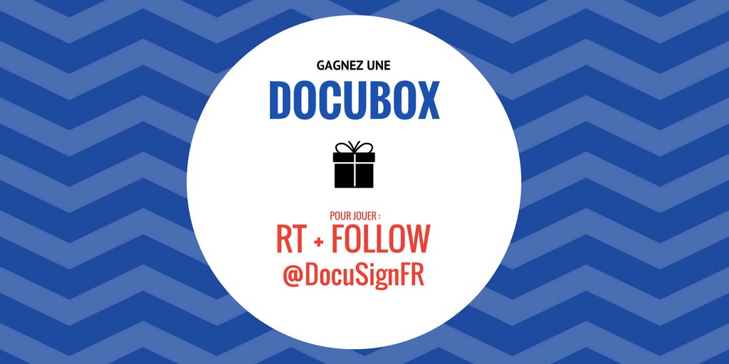 DocusignFR's tweet image. #Jeu #Concours: Tentez de gagner la #DocuBox de #rentrée2017 !
Pour jouer : RT + follow @DocuSignFR
Tirage au sort le 12/09