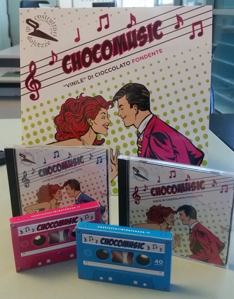Vadodifritto's tweet photo. In arrivo i nuovi prodotti #CostruttoridiDolcezze che accompagneranno la 24° edizione di @faceciok 
Tutta un altra musica!
#chocomusic https://t.co/wFcPr6dtl7