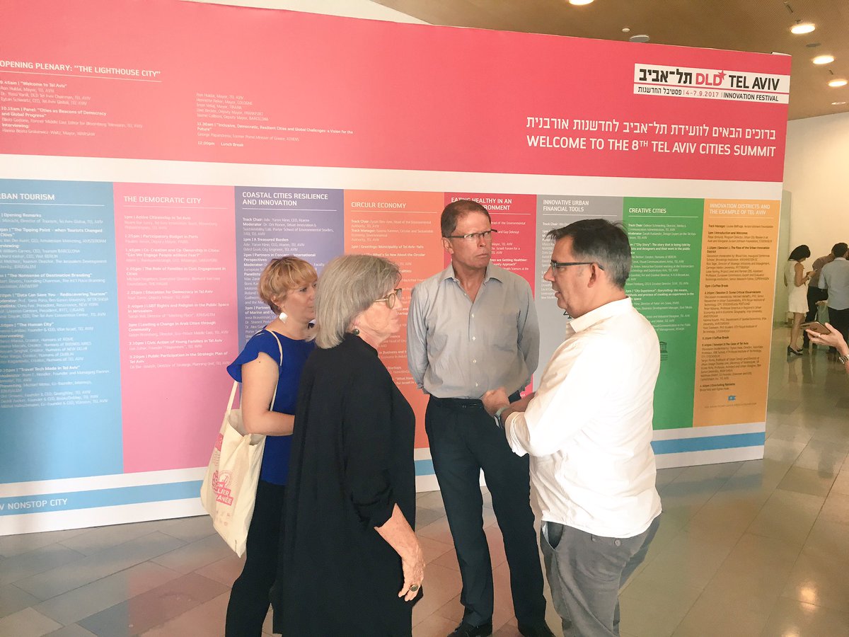 julieartis's tweet image. Début de la journée au Tel Aviv Smart Cities Summit pour échanger sur les villes innovantes de demain #SmartCity #DLDMTPFrenchTech