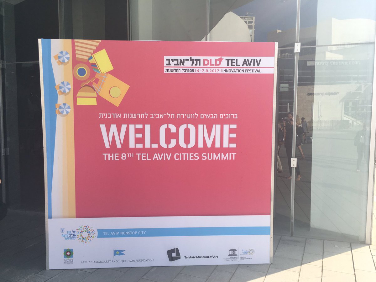 julieartis's tweet image. Début de la journée au Tel Aviv Smart Cities Summit pour échanger sur les villes innovantes de demain #SmartCity #DLDMTPFrenchTech