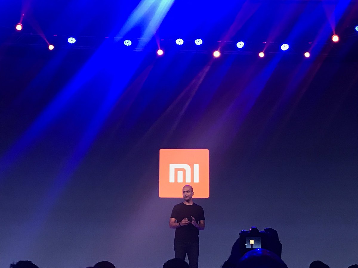 ExpressTechie's tweet photo. #Milaunch @XiaomiIndia's @manukumarjain on stage. They are calling this a global launch. https://t.co/8enbovMZXM