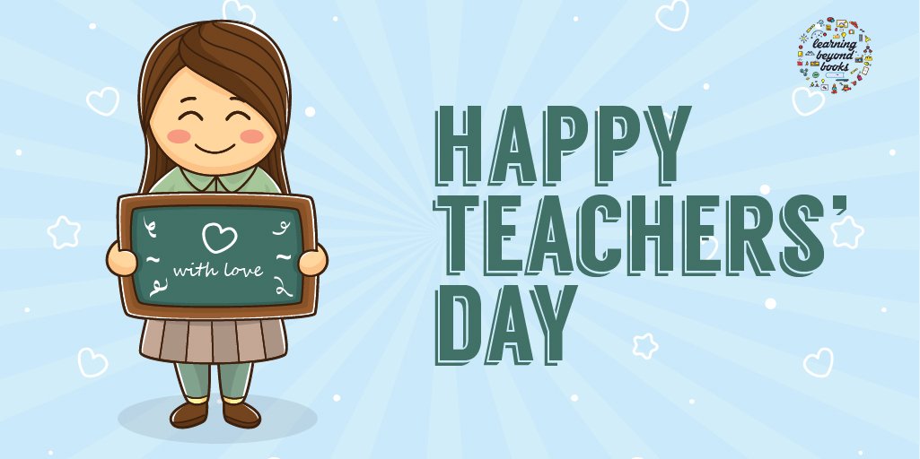 lbbedu's tweet photo. They've been your guide throughout your life journey. This #TeachersDay, say one thing “#Thankyouteacher”. #LearningBeyondBooks https://t.co/9J9LxlLSx7