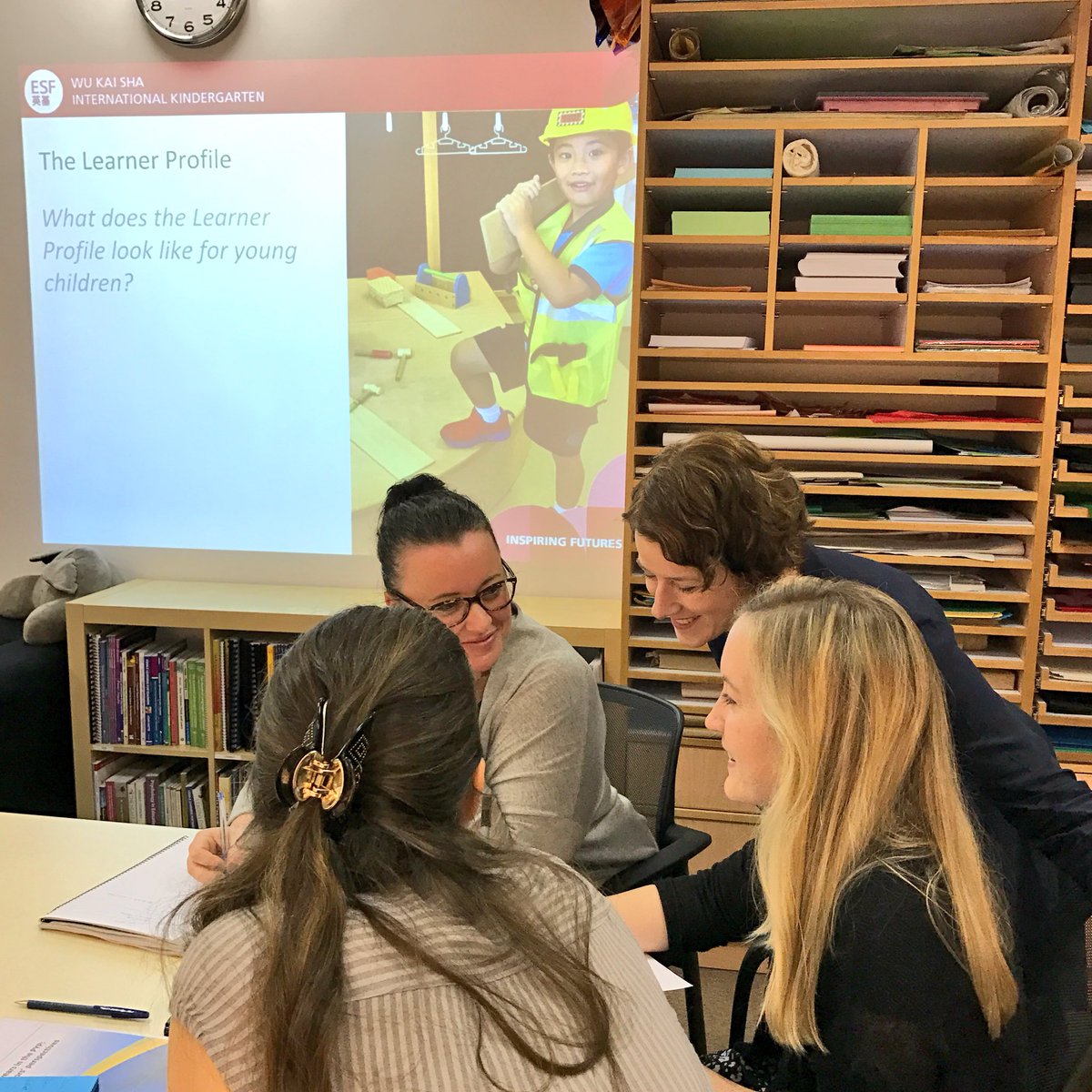 WuKaiSha's tweet photo. Building our understanding of effective early years education with new ESF colleagues #esfice https://t.co/FuVTvFaboV