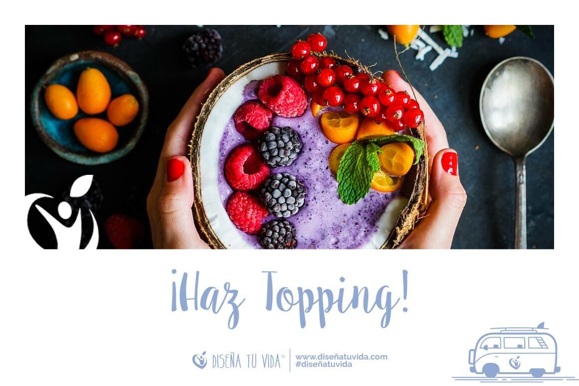 ¡Hacer topping con nuestros batidos nutritivos es fácil, saludable y divertido! Es hora de hacer #detox y eliminar esos kilos de más. #dieta