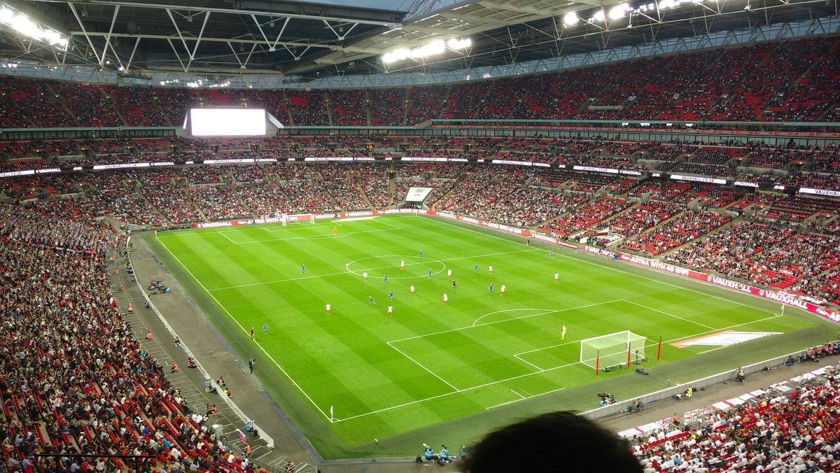 sandeepmshetty's tweet image. #Wembley #ENGvSLO
