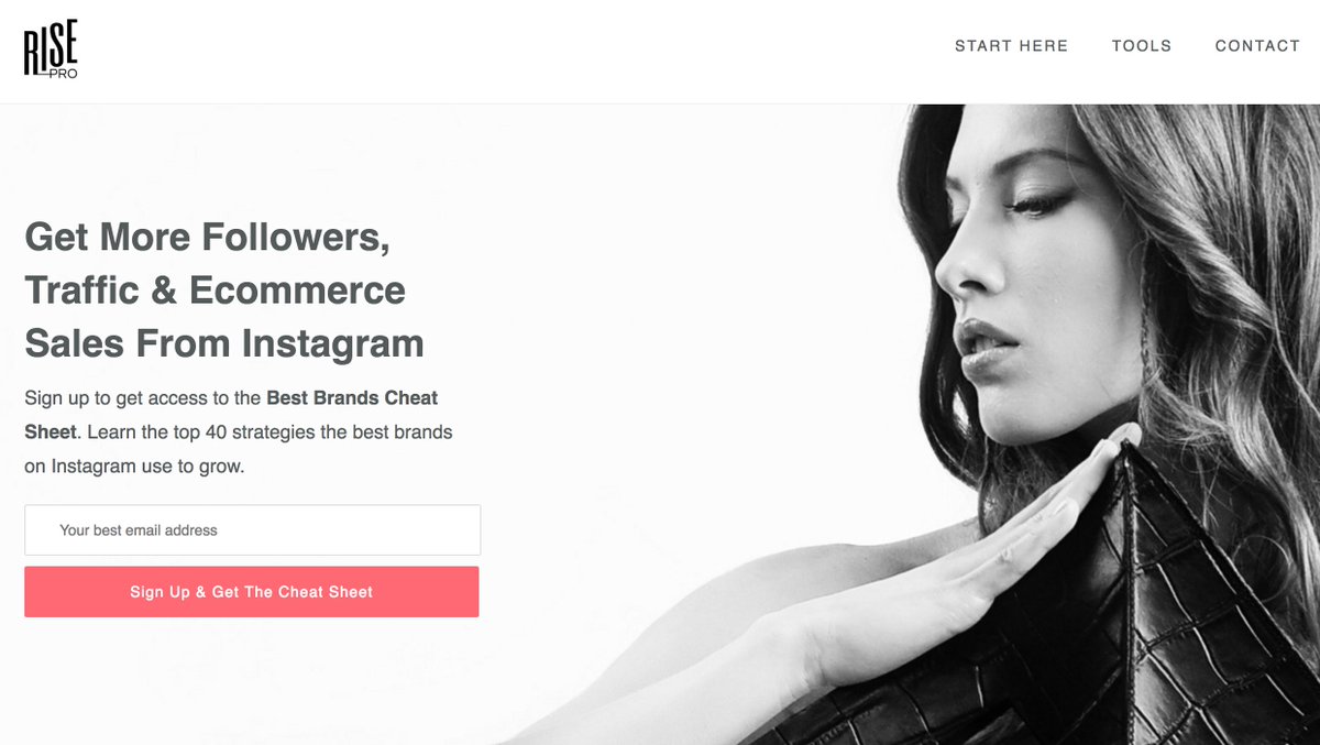 If you're an ecommerce entrepreneur or marketer and want help with Instagram marketing, check out my blog RisePro -> bit.ly/2vH3UGJ