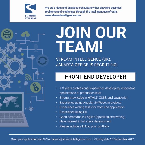 streamintel's tweet photo. We're currently looking for a new champion to join our growing team! Are you the one? https://t.co/RS6A6Smyuc #vacancy https://t.co/FFk9zpik0v