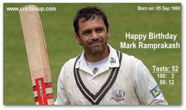 Happy Birthday England\s batsman Mark Ramprakash 