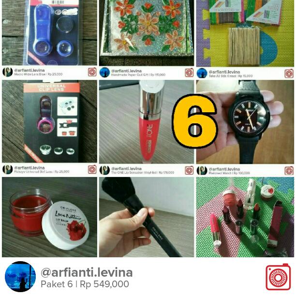 A_Leviina's tweet photo. Selling Paket 6 Rp 549,000 https://t.co/2ERptojN17 #carousell @carousell_id https://t.co/xZXKTO6scA