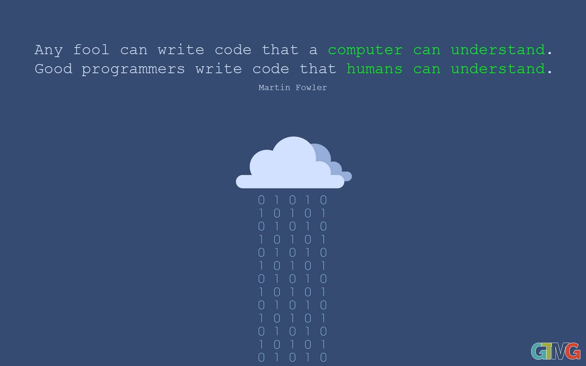 gtmg_marketing's tweet photo. Write code that both can understand. #code #programmer #goodprogram #understand
Have a project in mind? Visit https://t.co/Gru6onSNzi https://t.co/MUXDbE467Q