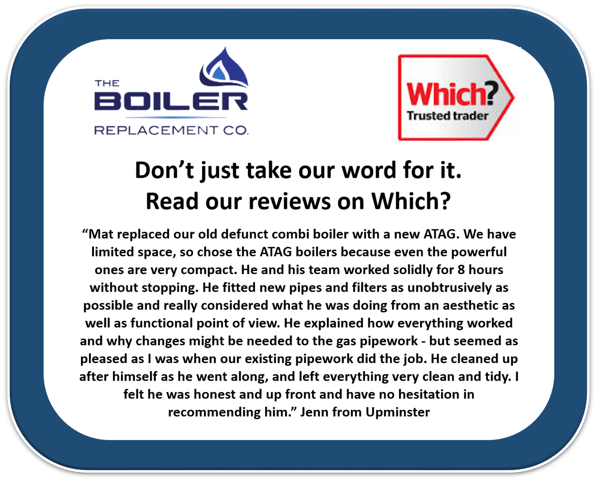 essexboilers's tweet photo. More great #reviews from our customers. We love what we do, keeping our customers #warm & saving money over winter #whichtrader @atagheating https://t.co/Nu699x5FTl