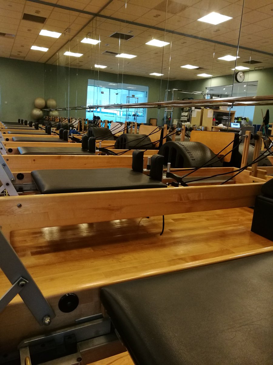 AlanPilates's tweet photo. New #upholstery for the #pilates #reformer for my #pilates #studio @ #thirdspace #CanaryWharf https://t.co/UCs3XKOiOP