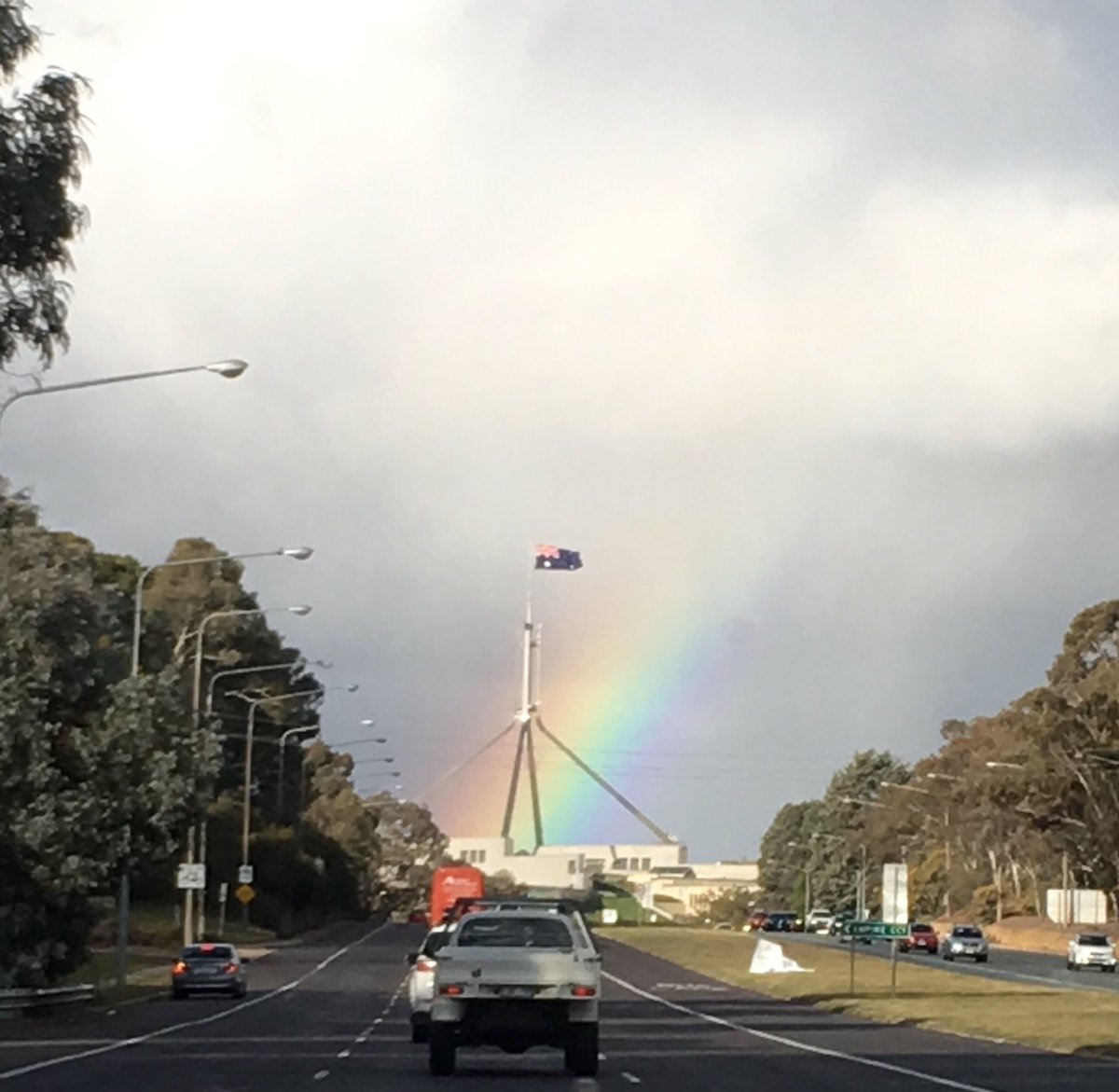 paul_presland's tweet photo. In #Canberra for @ANZ_AU branch visits.

It's a sign! #letsdothis #marriageequaility #equalitycampaign https://t.co/rSjX2NjDux