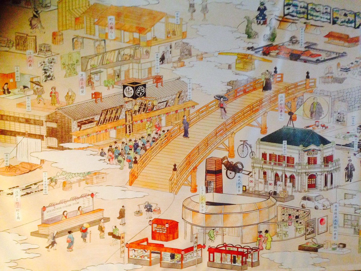 MelissaNolan1's tweet photo. Edo Tokyo museum #EdoMuseum superb exhibition #Japan @Visit_Japan spent a full day there. Only 600 yen with fantastic facilities https://t.co/4OkKuqMAgi