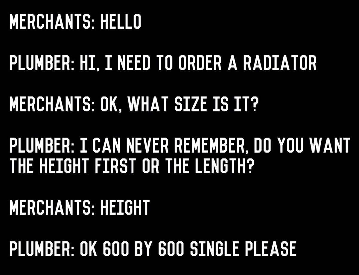 pbplumber's tweet image. One for the Plumbers Merchants 😅