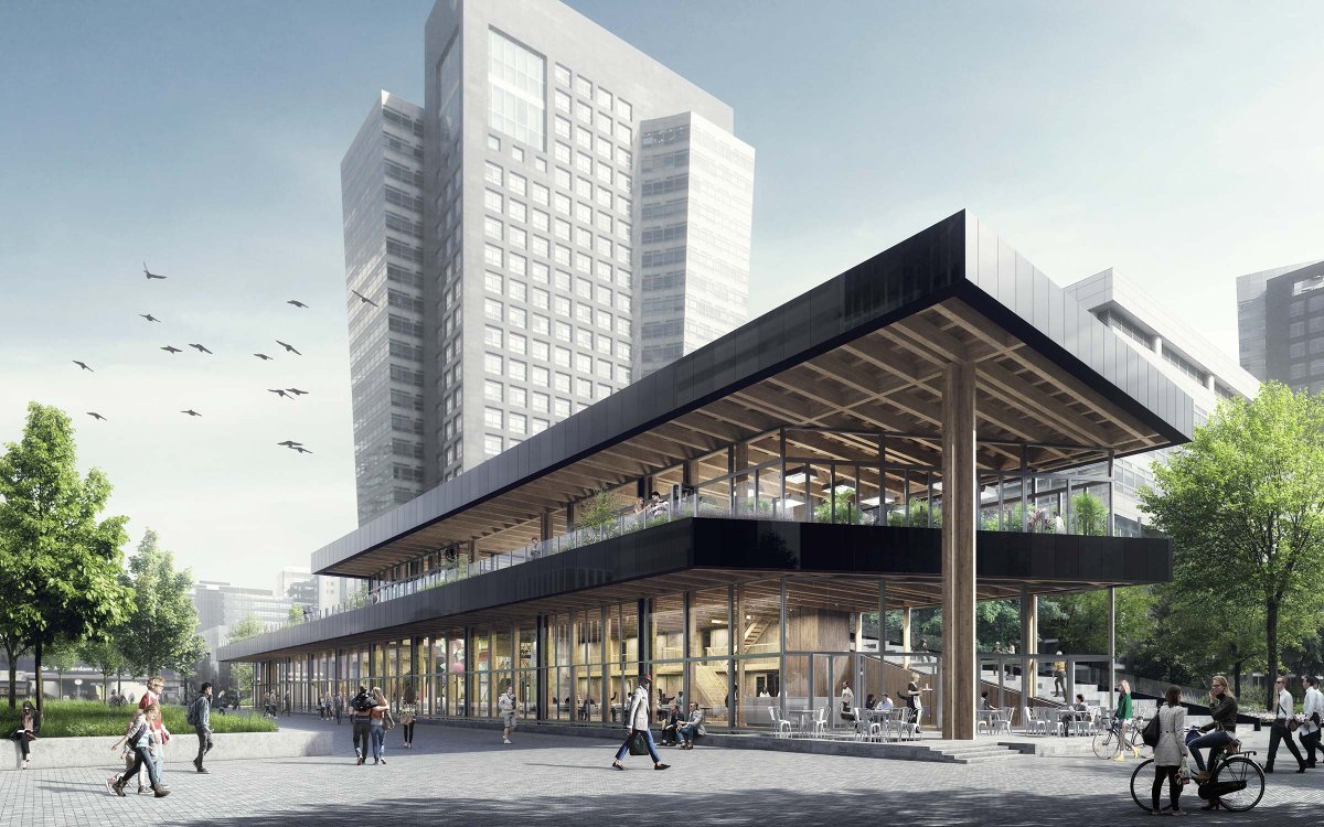 Hermeta_Groep's tweet photo. Gefeliciteerd met circulair paviljoen Circl in Amsterdam! @ABNAMRO @ArchitektenCie #duurzaam #circulaireeconomie #sanitairewanden #innovatie https://t.co/8vD8Ad2Opb