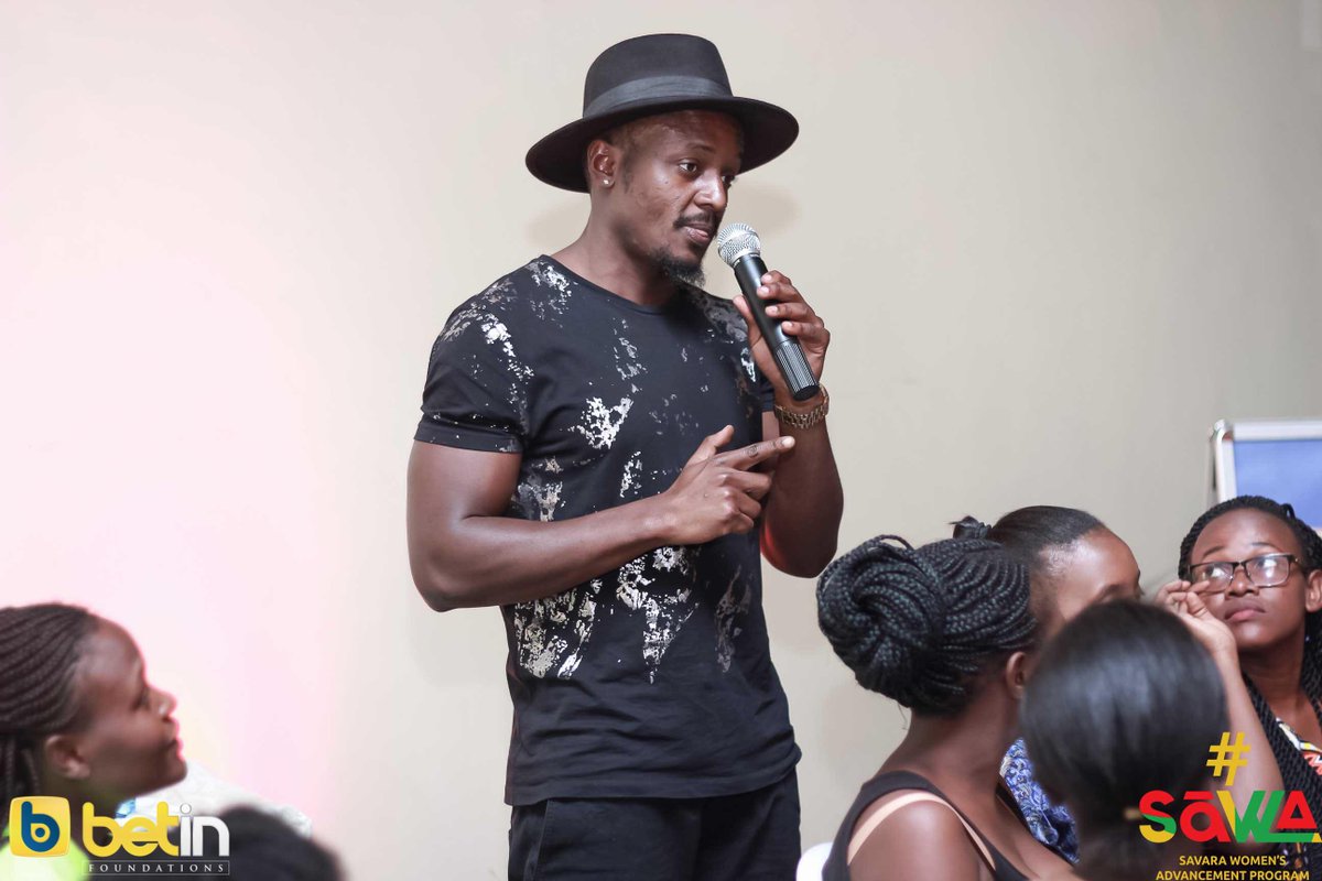 SaWAprogram's tweet photo. @savarafrica addressing the ladies during the fourth session of the SaWA Program. #SaWAprogram😀😊 https://t.co/YaCA8c14qM