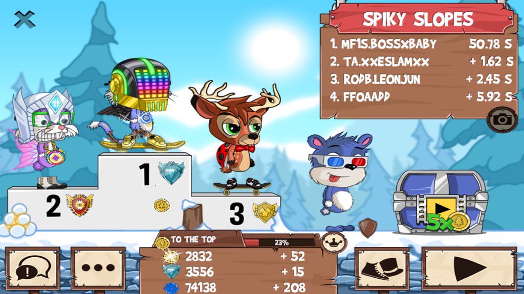 xxspyd3rxx11's tweet photo. Get on my level, son! #funrun2 #Xxeslamxx #Leonjun #ffoaadd https://t.co/l9Obq49PsZ