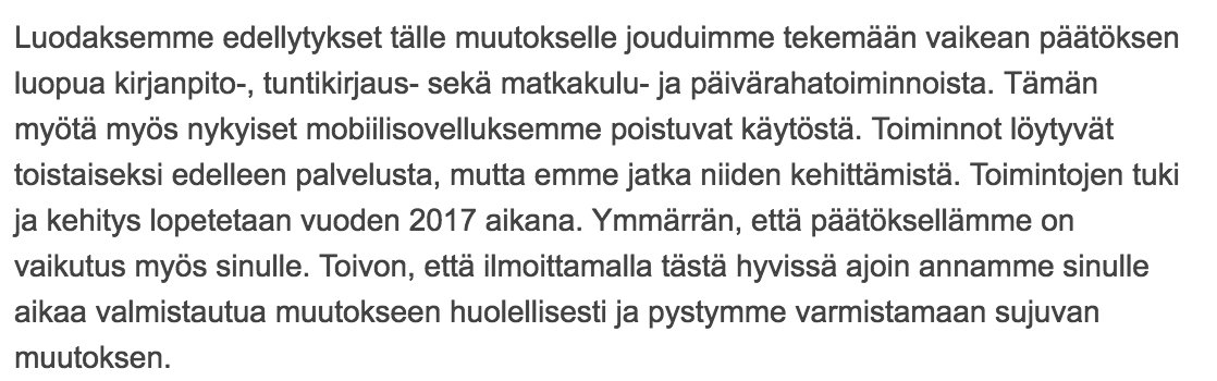 Jumaliste Zervant, en kaivannut tätä just nyt. Nyt äkkiä hyviä ehdotuksia toiminimen kirjanpidon ja laskutuksen pyörittämiseen!