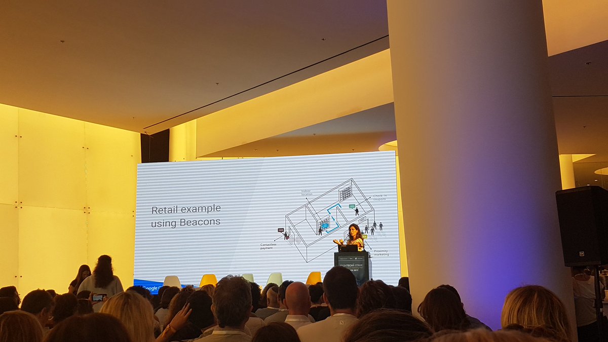 Yaelkochman's tweet photo. Fashion brands have high customer expectations to fulfill. Technology can help says Shira Kimhi @Google at #Fashtechstage #TLV https://t.co/KllFYknrDT