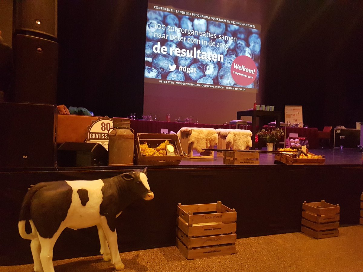 diverzio's tweet photo. We zijn er klaar voor @Mozaiekwijchen : conferentie #DuurzaamGezond aan Tafel staat op het punt van beginnen! #DGAT #zorg #debat #zorgmenu https://t.co/FdhA5eX7m4