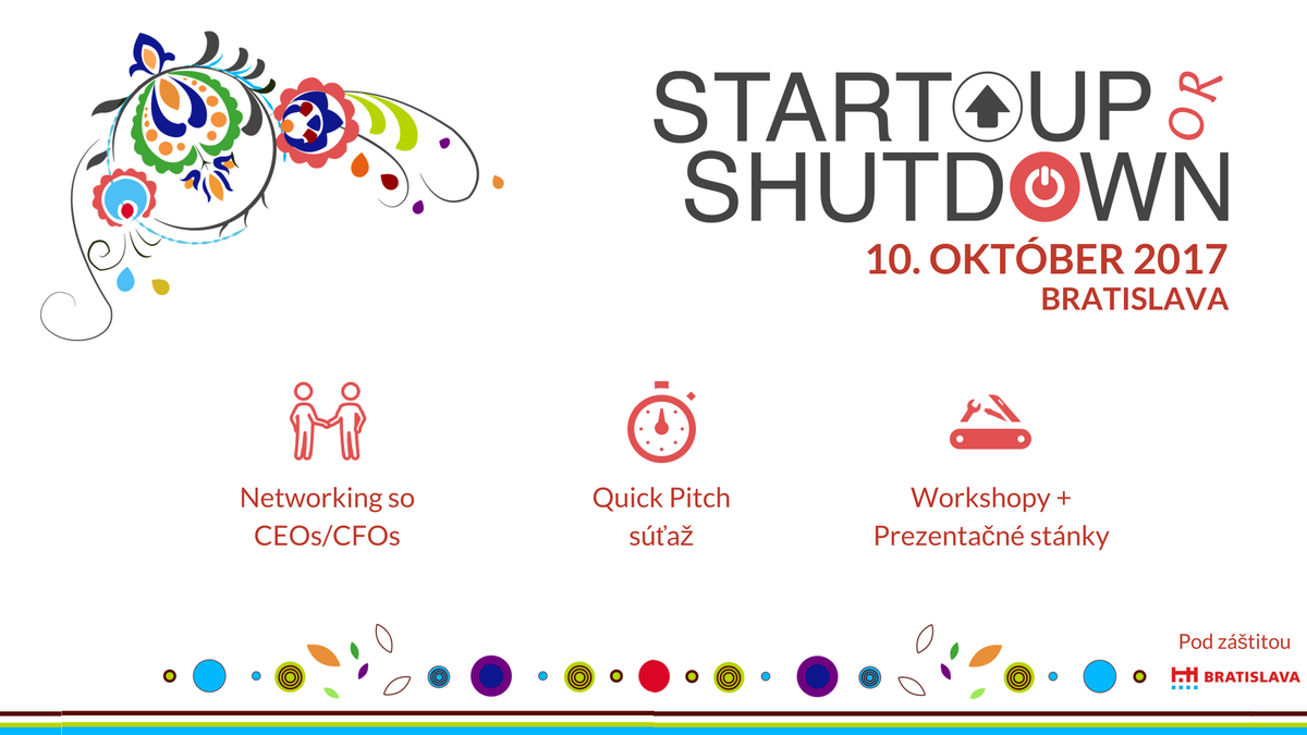 StartupShutdown's tweet photo. Spájame #startupy so svetom #biznisu! https://t.co/niC1hBgMzN https://t.co/d4BxzffZPA
