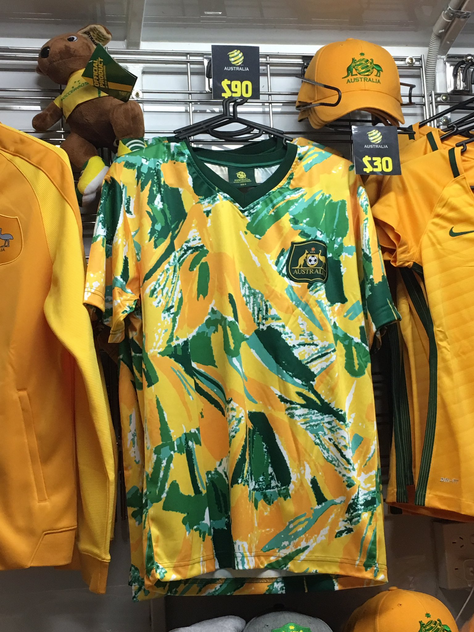 socceroos retro jersey