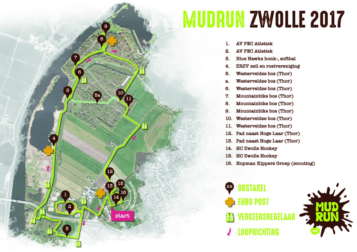 De  route is bekend!!  Als je je nog niet hebt ingeschreven, doe dat dan snel want inschrijven kan t/m 11 september! bit.ly/2vUEjJD