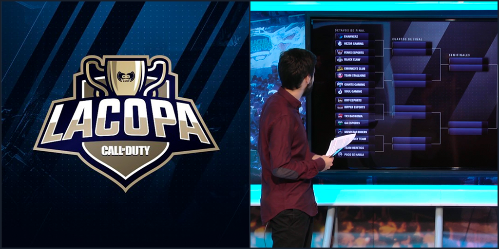 DexertoES's tweet photo. Revisa los partidos y horarios de octavos de final de la Copa de Call of Duty tras el #SorteoCoDpa de ayer

[+] https://t.co/pBAkgF9KKL

- https://t.co/Zn0jshO3tp