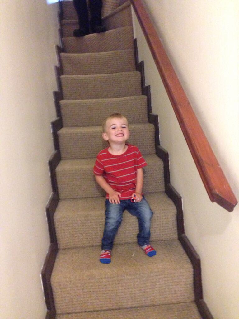 Ben_Gunn's tweet photo. James starting big school today. My little punk is growing up fast. God help the teachers when Joseph starts next year! #JLJ #JSJ https://t.co/hn0tfFSktd