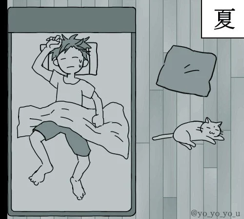 猫から感じる？四季の移り変わりがよくわかるものがこれｗｗｗ