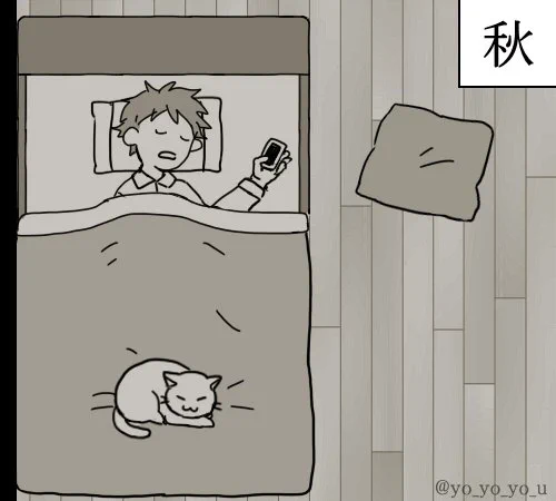 猫から感じる？四季の移り変わりがよくわかるものがこれｗｗｗ