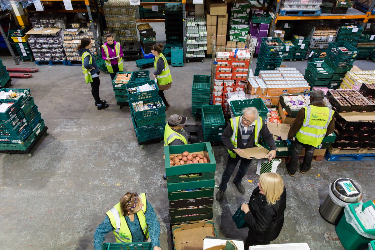 Thanks to our incredible volunteers over 75 tonnes of food saved for local charities this month Enough food for 180k+ meals #zerowasteweek