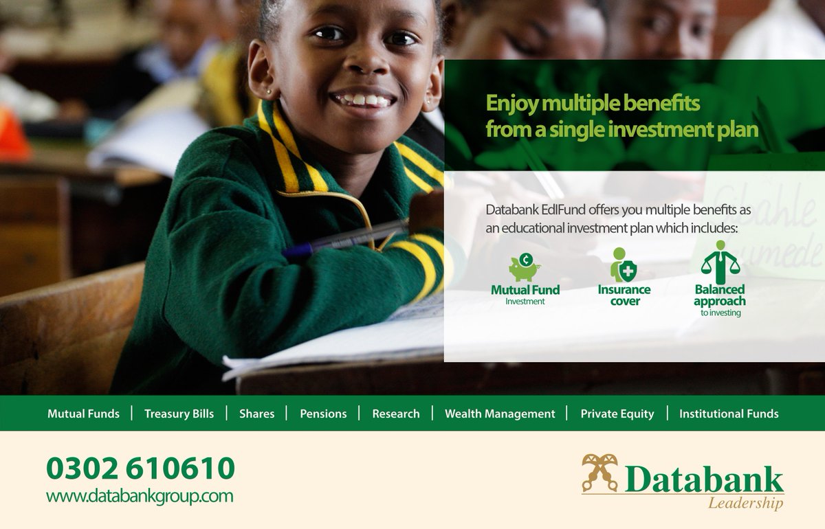 Databankgroupgh's tweet photo. #Educationmatters #EdIFund #Investwisely https://t.co/nffTf0SBt6