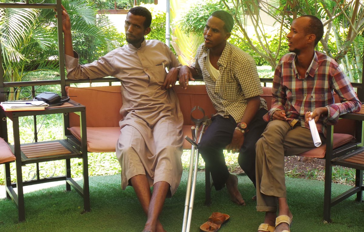 Many young ppl in Garissa are desperate. We have no jobs &amp; source of income, the situation is worse for individuals w/ disability” Abdille.