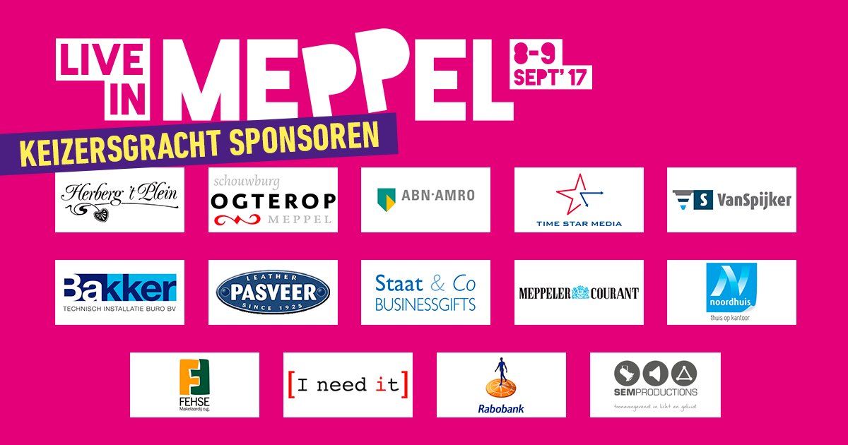 Live in Meppel tweet media