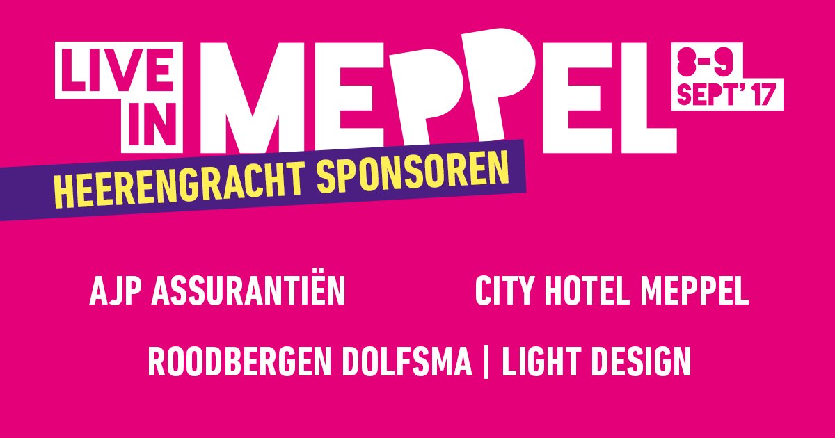 Live in Meppel tweet media