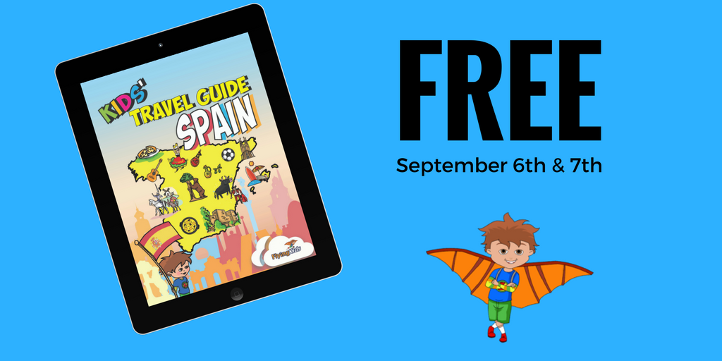 TheFlyingKids1's tweet photo. #Download4FREE the Kids'Travel Guide-Spain Ebook https://t.co/DQN2v3OFN7 - OFFER available September 6th & 7th! https://t.co/hcgPvK5LLJ