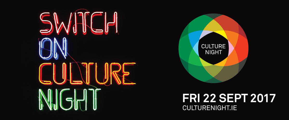 CultureNightDub's tweet photo. Switch on #CultureNight on Friday 22 September. Explore the ever-expanding programme at https://t.co/Ga4YCupuNT  #LOVEculture #OícheChultúir https://t.co/oiHXCRcWMa