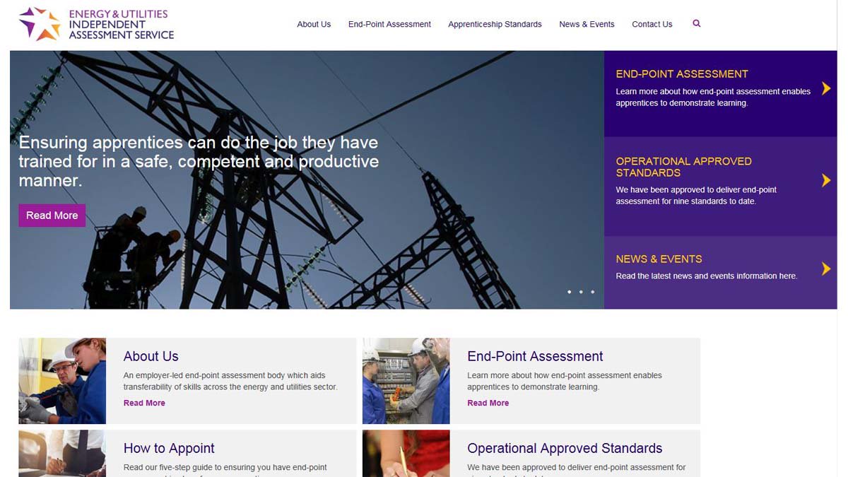 EUSkills's tweet photo. Take a look at the brand new Independent Assessment Service website > https://t.co/bzscujv1DB #EUIAS #apprenticeships https://t.co/RNKiRaqRKO