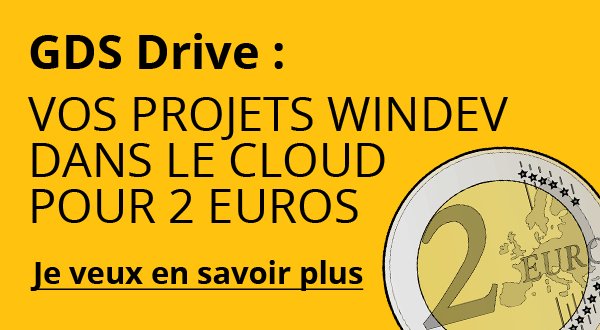 WINDEV's tweet image. GDS Drive : Vos projets #WINDEV dans le cloud pour 2 Euros HT
pcscloud.net/FR/gds_drive/i…
#gdsdrive #pcscloud #pcsoft #webdev #windevmobile
