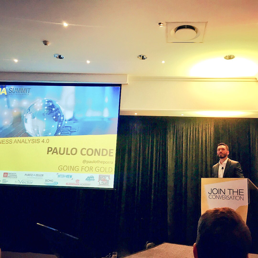 Kay_Justus's tweet photo. Thank you for the inspiring session this morning @paulotheporra, so much food for thought!#goingforgold🥇#BASummit #derivco #businessanalyst https://t.co/jFaiieph8U