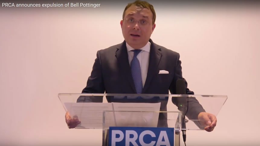 WorldBranding's tweet photo. VIDEO: @PRCA_UK expels Bell Pottinger after South Africa investigation https://t.co/89ZRLqvKLe https://t.co/ylmq59JxgD