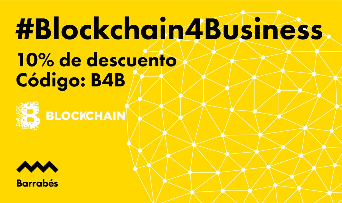 Barrabesbiz's tweet photo. Descubre por qué Blockchain va a impactar en tu negocio con el evento de @Barrabesbiz #Blockchain4Business https://t.co/EZEJdy1wF1 https://t.co/Nr5lYq6r5v