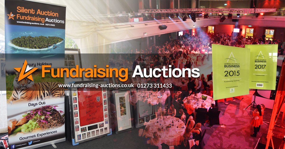 It's #charitytuesday! If you want to raise valuable funds at your #charity event, we can help! Talk to us today - 01273 311433.