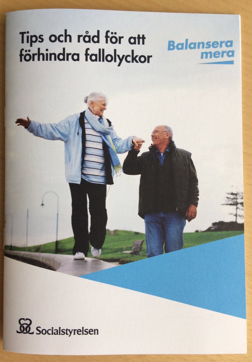 Fallolyckor är den olyckstyp som leder till flest dödsfall och inläggningar på sjukhus. Den här broschyren med råd är SoS mest beställda.