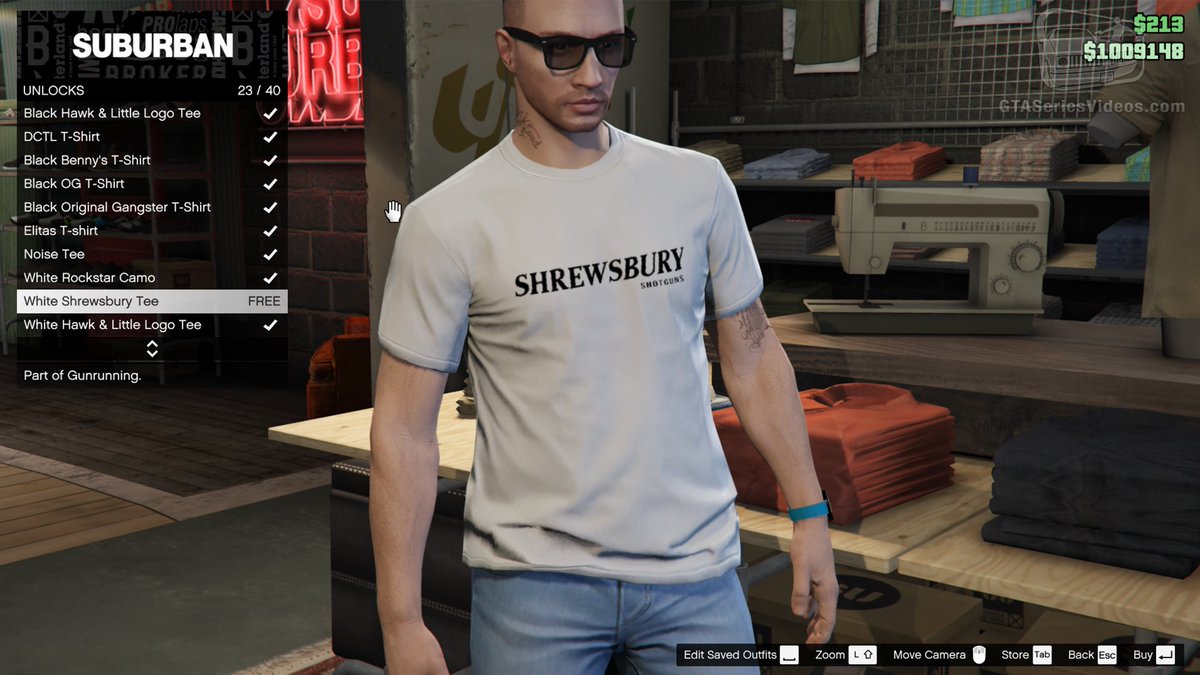 GTASeries's tweet photo. Log into #GTAOnline to unlock the Special Tops "White Shrewsbury" https://t.co/g1vpL27NT4