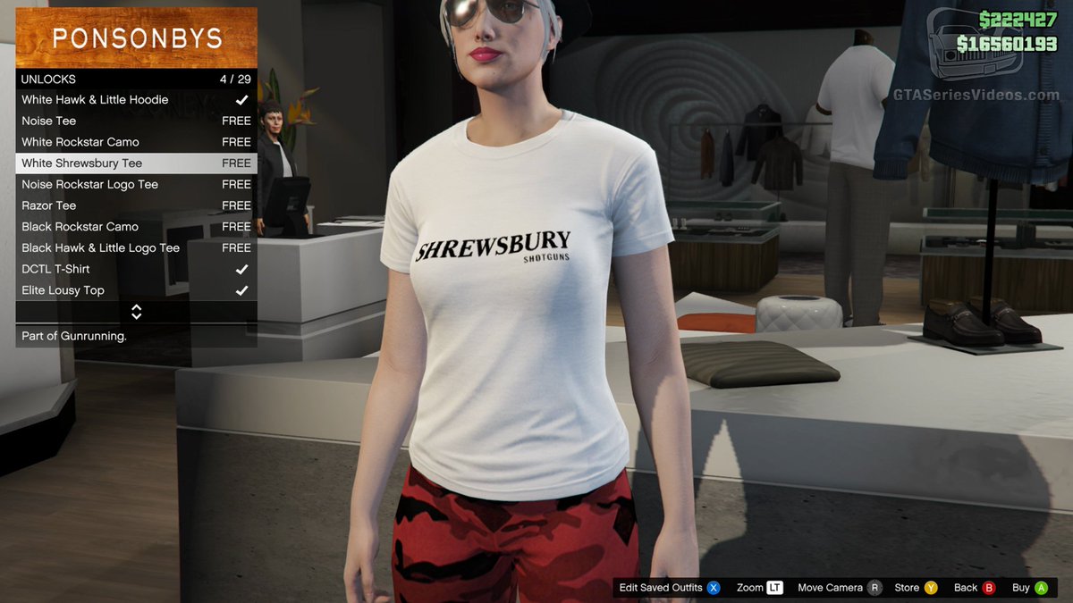 GTASeries's tweet photo. Log into #GTAOnline to unlock the Special Tops "White Shrewsbury" https://t.co/g1vpL27NT4